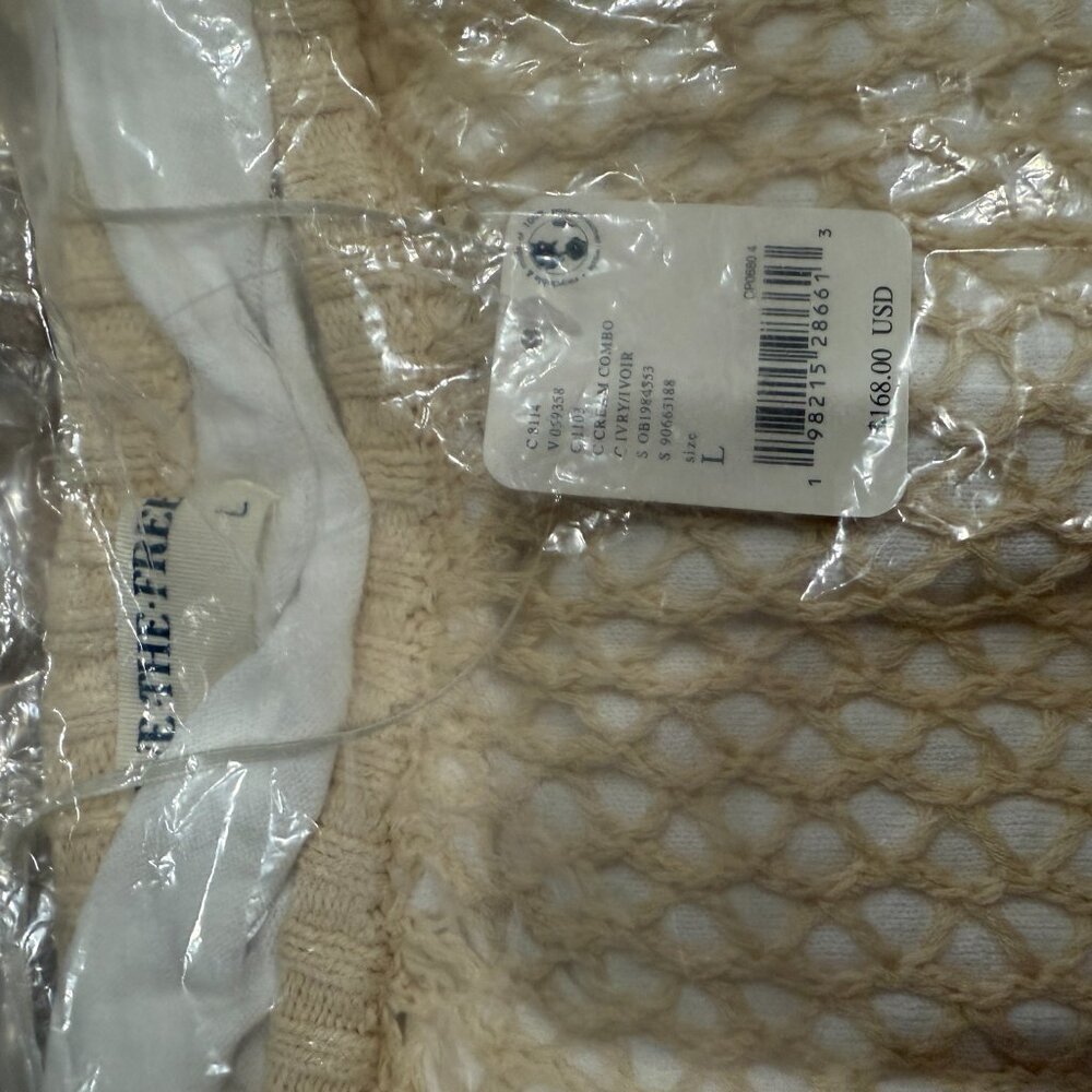 Free People We The Free Gemma Pullover | creamy white | New - Picture 5 of 7